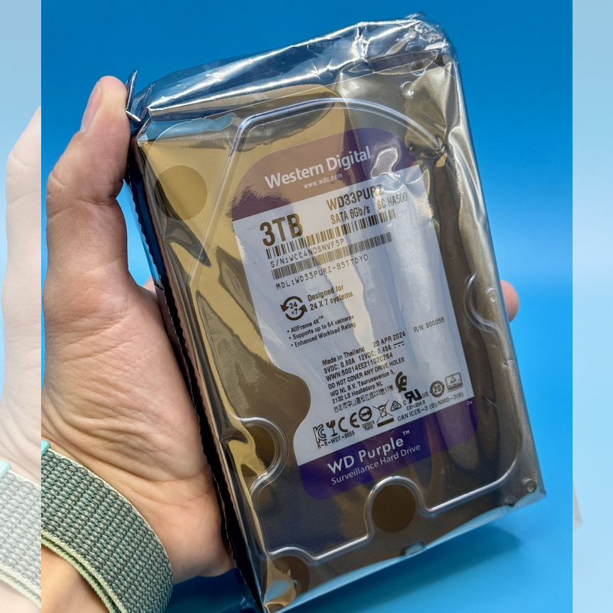 [WD33PURZ] 3тб Wd Purple