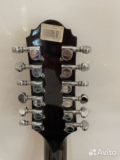 Гитара электроакустика crafter MD70- 12EQ/TBK