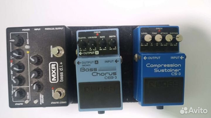 Педалборд для бас гитары