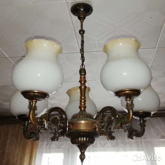 Набор Люстра, бра и подсвечник