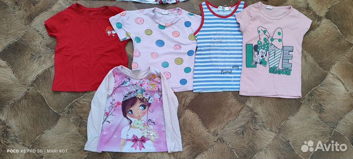Вещи пакетом для девочки 92