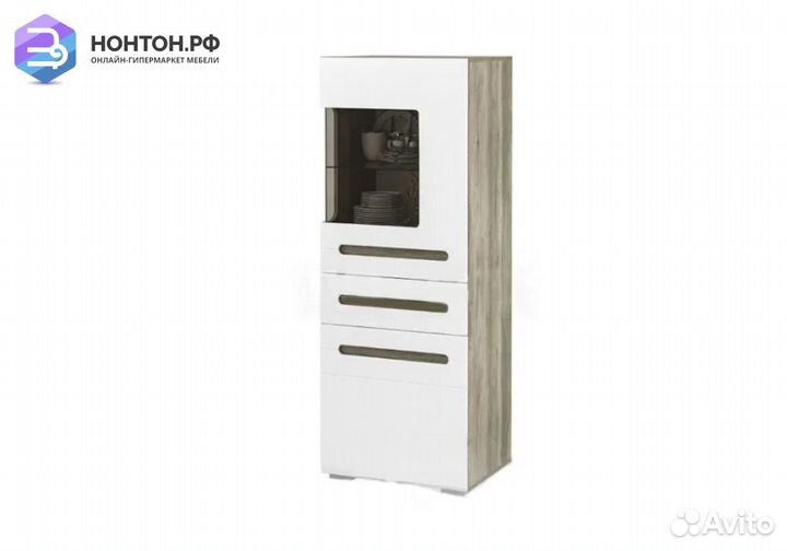 Шкаф Наоми дуб каньон / белый