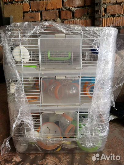 Клетка Petmax 3 этажа