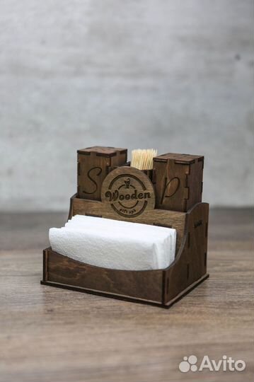 Салфетница с солонками