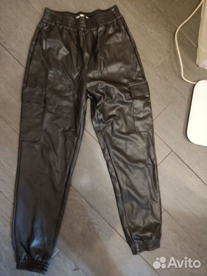 Брюки кожаные 46-48
