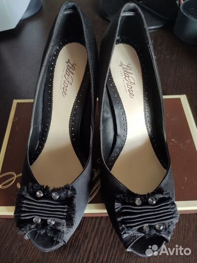 Туфли женские вечерние р.38,5 Lela Rose