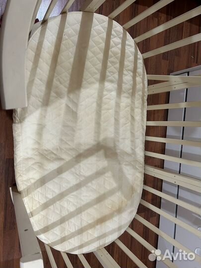 Детская кровать с матрасом бу