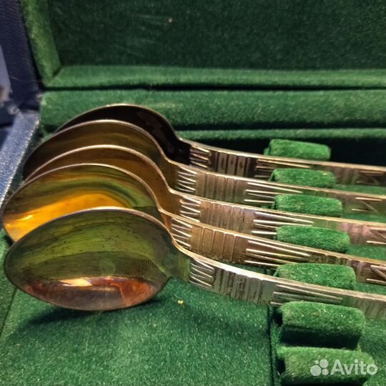 Чайные ложки СССР новые Таллинский ювелирный завод