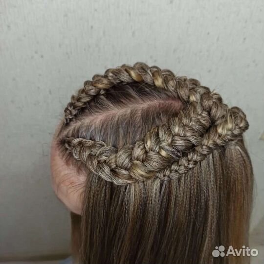 Плетение кос с канекалоном ст. Старокорсунсксая