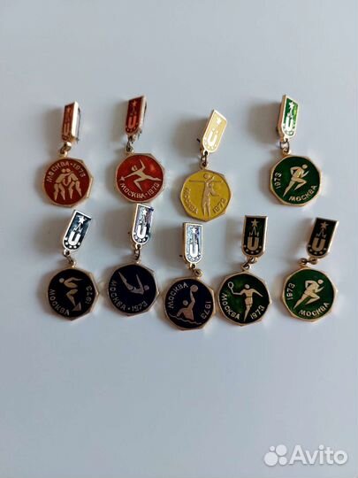 Значки спорт СССР 1973