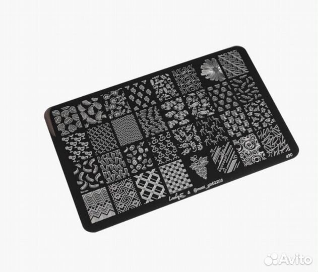 Пластины для стемпинга