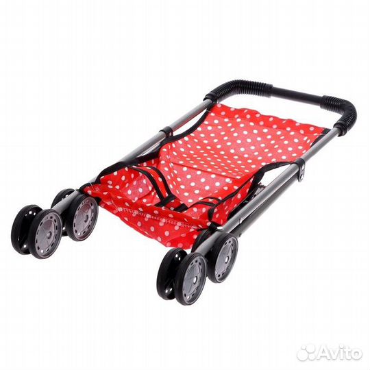 2 шт. Коляска для кукол, летняя, металлический кар