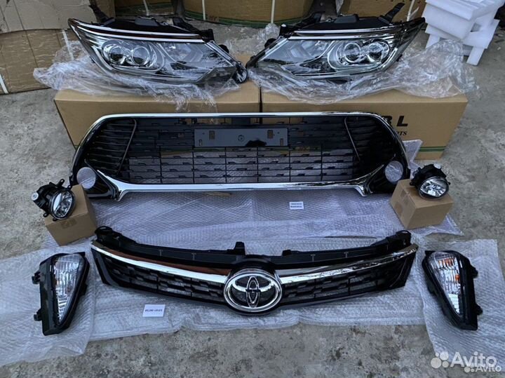2-рестайлинг на camry 55