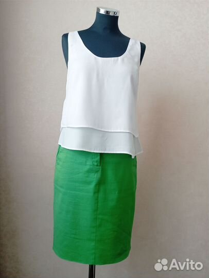 Топ женский белый 44