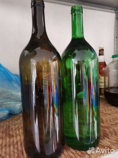 Бутылка стеклянная 1.5 литра
