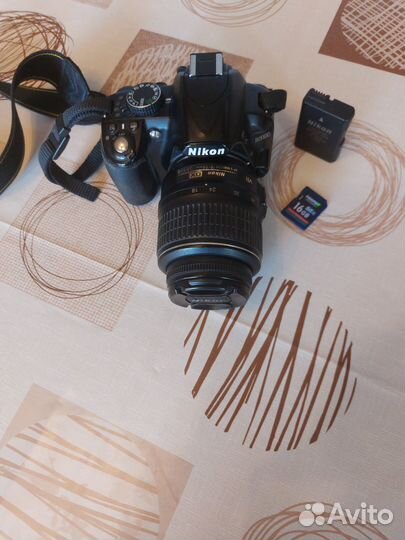 Фотоаппарат nikon d3100, 18-55mm объектив
