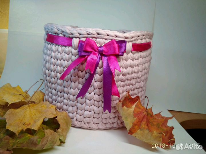 Корзина интерьерная