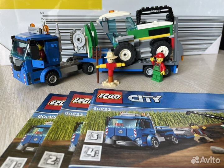 Lego City 60223(Оригинал) Транспортировщик комбайн