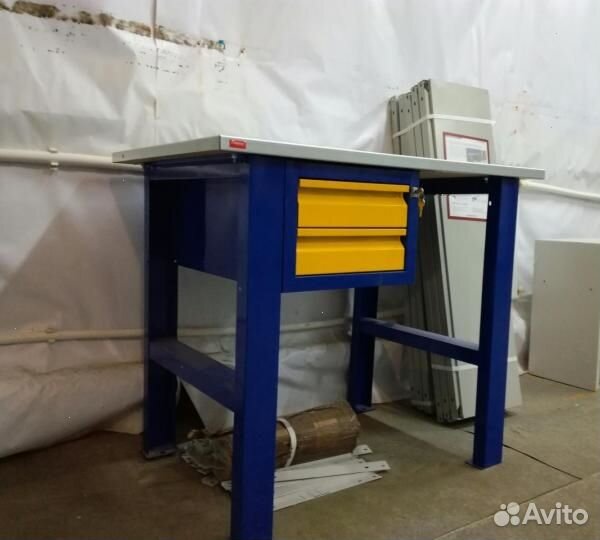 Верстак металлический для гаража/сто/автосервиса