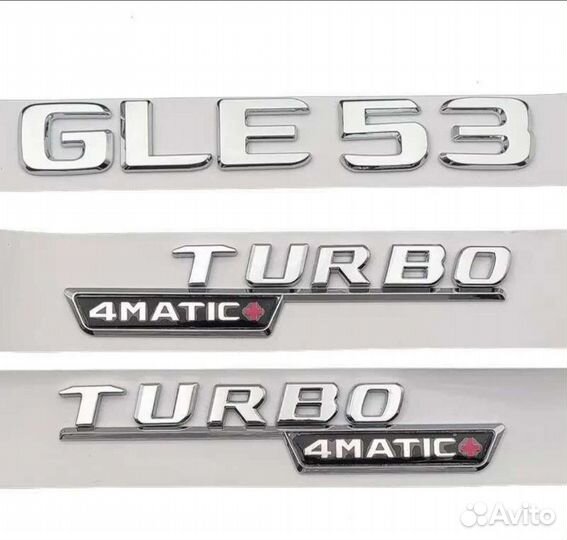 Шильдики Mercedes-AMG GLE 53 4matic