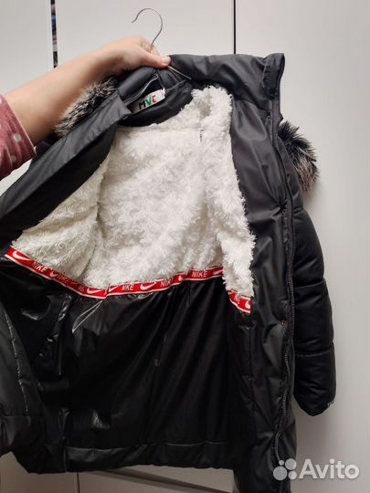 Пуховик на девочку nike