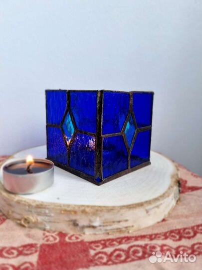 Подсвечник в стиле Тиффани 
