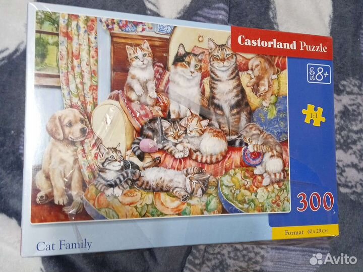 Пазлы новые на 300 деталей
