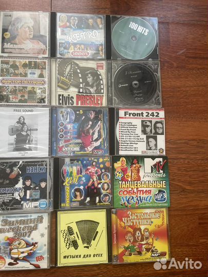 Музыка на дисках MP-3
