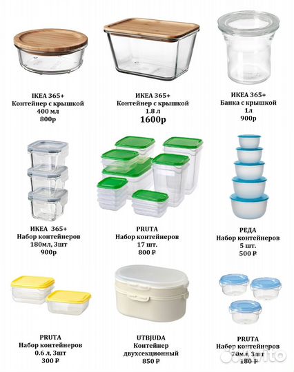 Контейнер IKEA