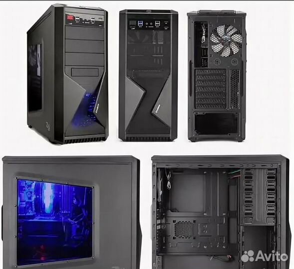 Игровой Core i7-8 ядер+16Gb+SSD+HDD+RX570