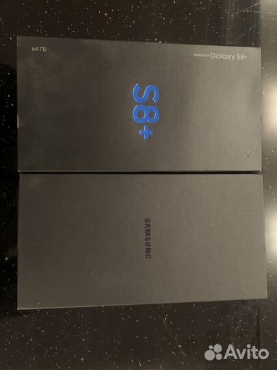 Коробка от телефона samsung S8+