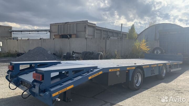 Прицеп трал (тяжеловоз) Авиком 8871Т-04 никзорамный, 2023
