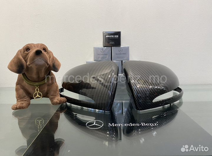 Накладки на зеркала Мерседес Бенц