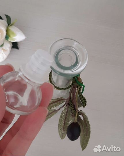 Флакон стеклянный для интерьера для кухни 200 мл