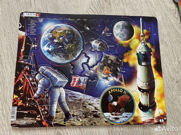 Пазлы Larsen пакетом