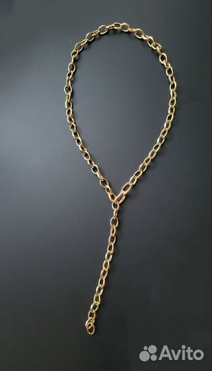 Цепь колье бижутерия 50 см