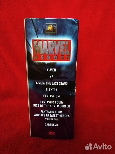 Коллекционное издание CD фильмов Marvel оригинал