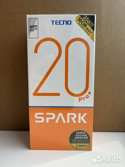 TECNO Spark 20 Pro+, 8/256 ГБ