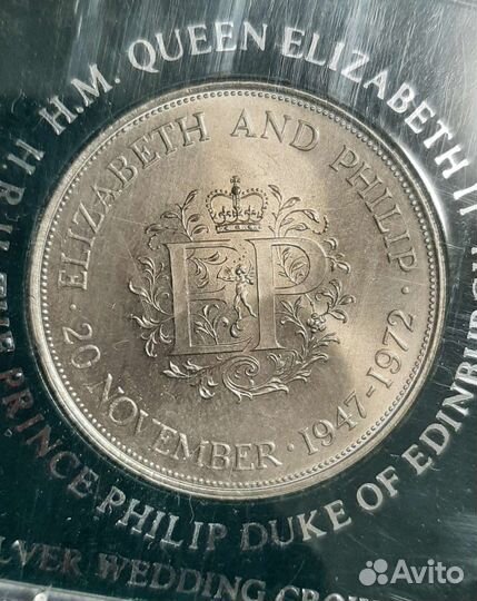 10 кроновых монет. Великобритания, Джерси