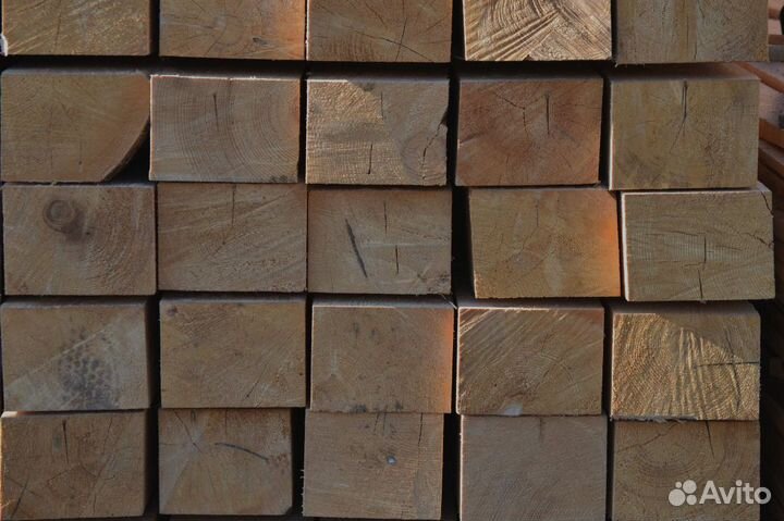 Прочный брус из лиственницы