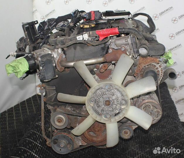 Двигатель nissan YD25DDTi, 2500 куб.см Контрактная