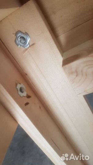 Шезлонг лежак деревянный