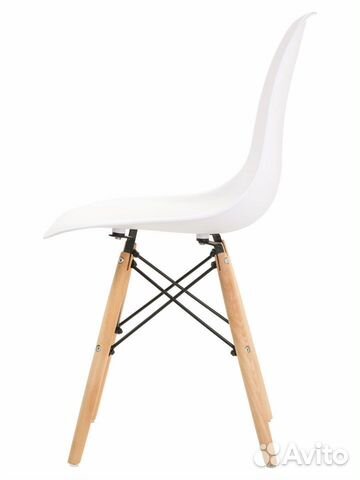 Стул в стиле eames DSW,белый