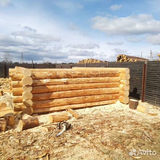 Сруб бани 3*3+выпуск 2-3 м. От 70т р