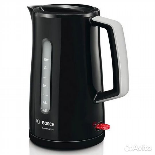 Электрический чайник Bosch TWK3A013, черный
