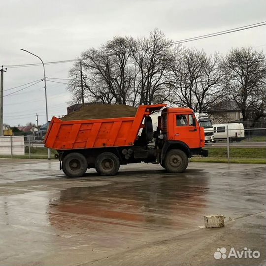 Песок карьерный доставка