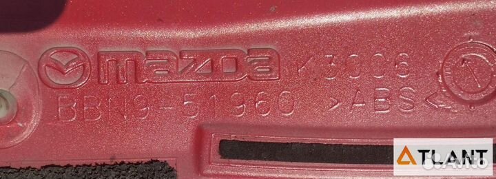 Спойлер задний mazda axela