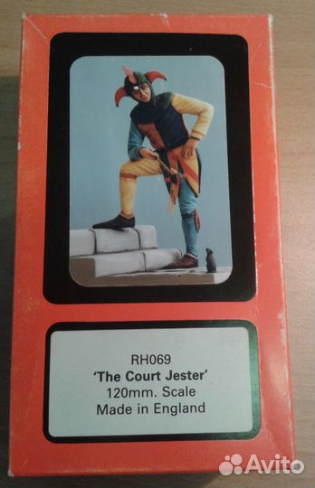 Средневековый шут Joker Jester 120mm 120мм 1/16
