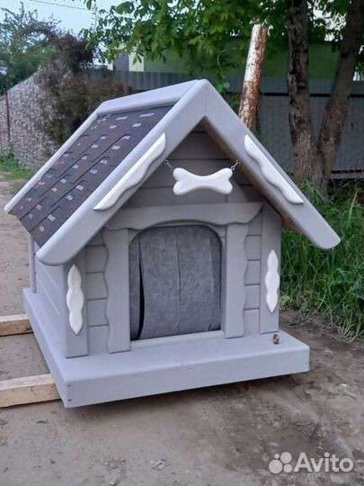 Будка для собаки массив (для кошки)