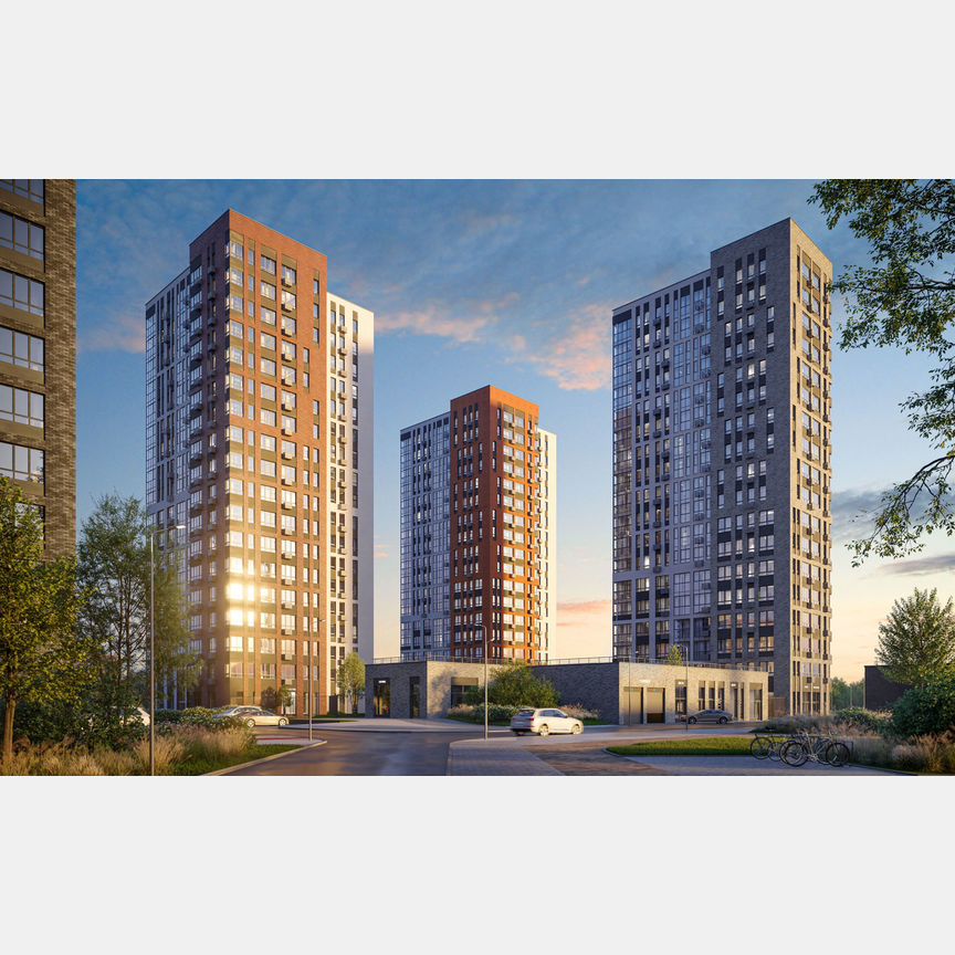 2-к. квартира, 49,6 м², 13/17 эт.